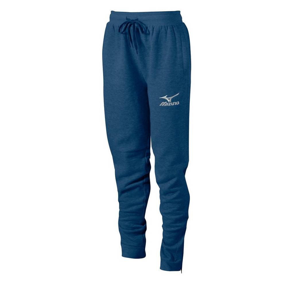 Pantaloni Running Mizuno Pallavolo Jogger Long Donna - Blu Marino - 76895-DTWK